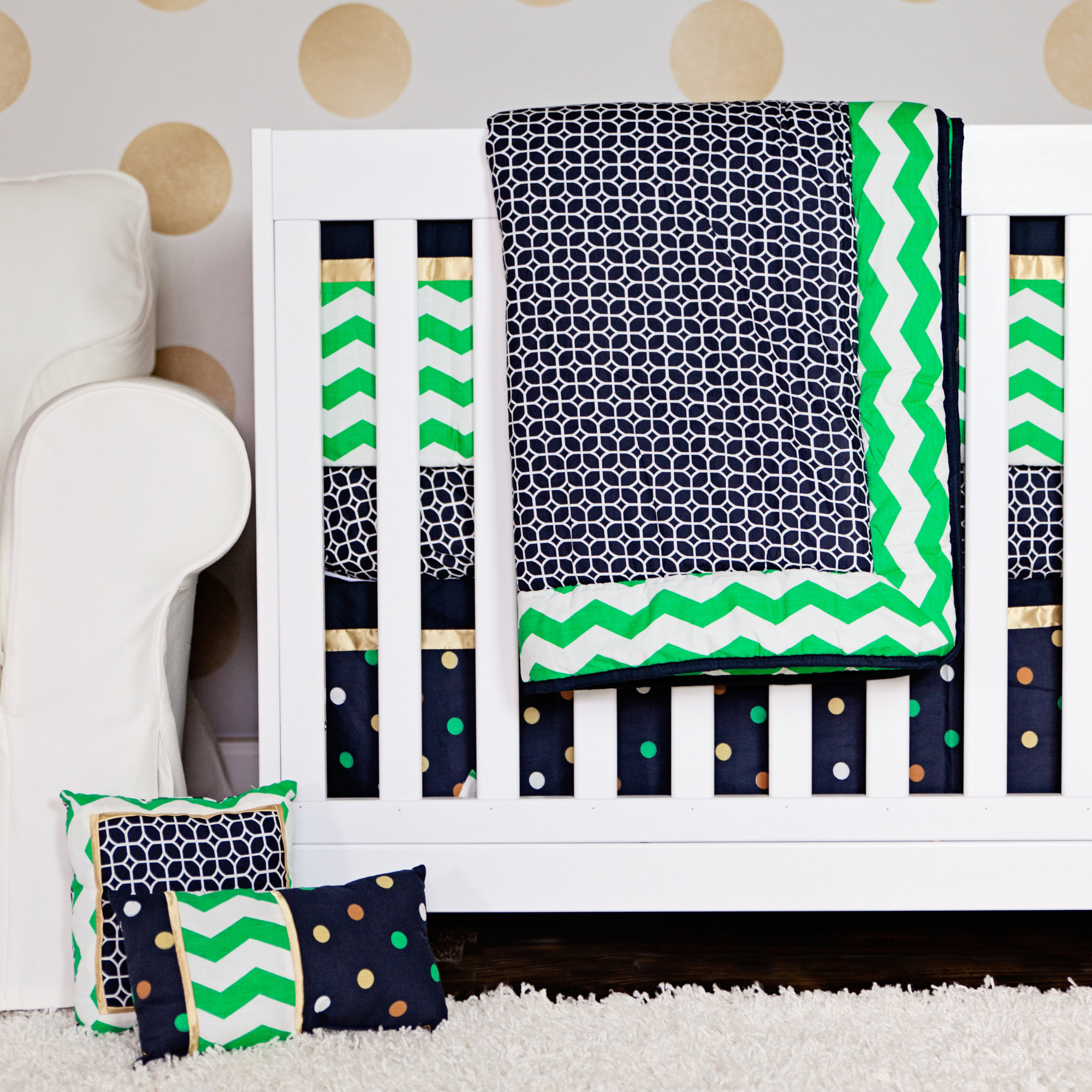 DK Leigh 10 Piece Crib Bedding Set & Reviews Wayfair